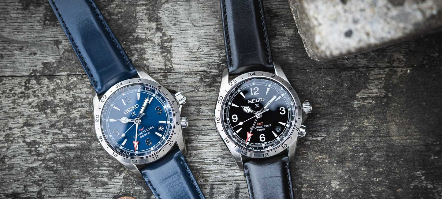 Seiko Prospex Alpinist Mechanical GMT Black SPB379 SPB379J1