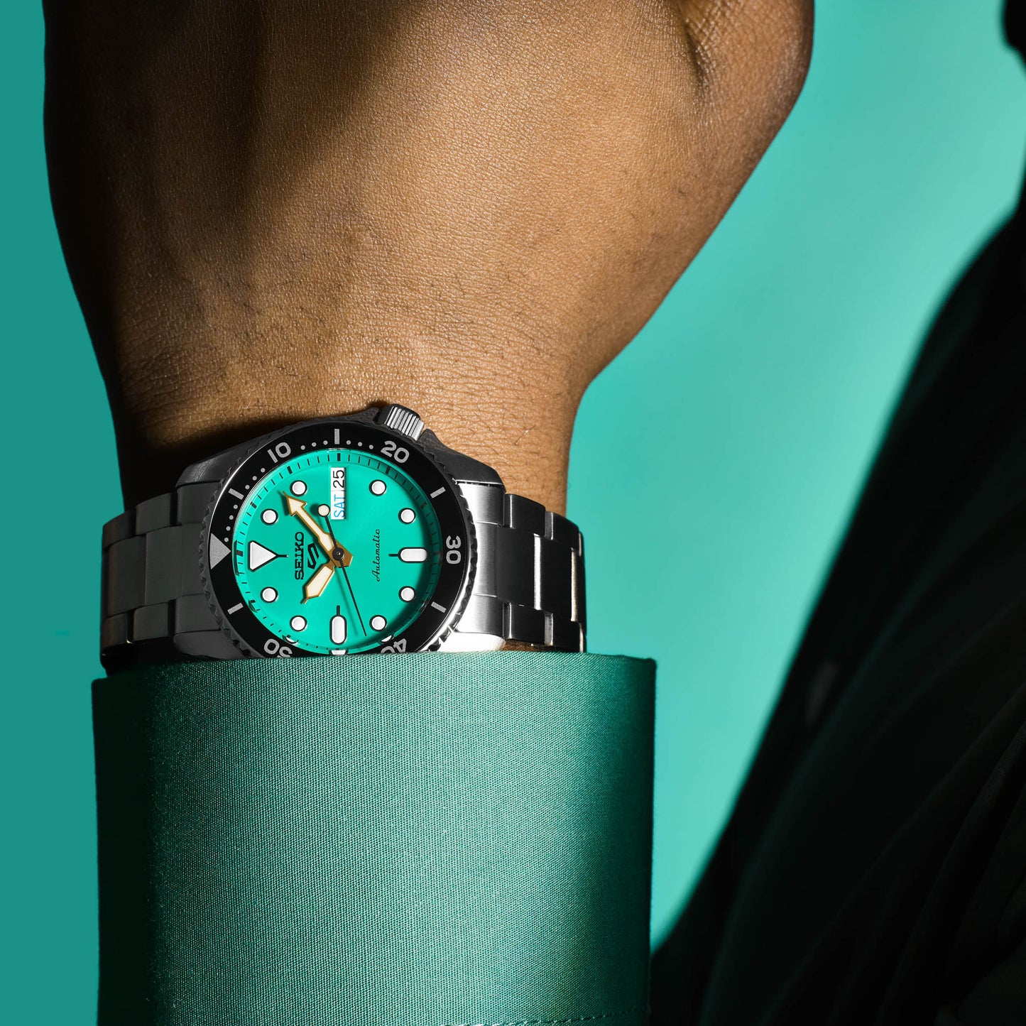 Seiko 5 Sports SKX ‘Midi’ Teal SRPK33K1 SRPK33