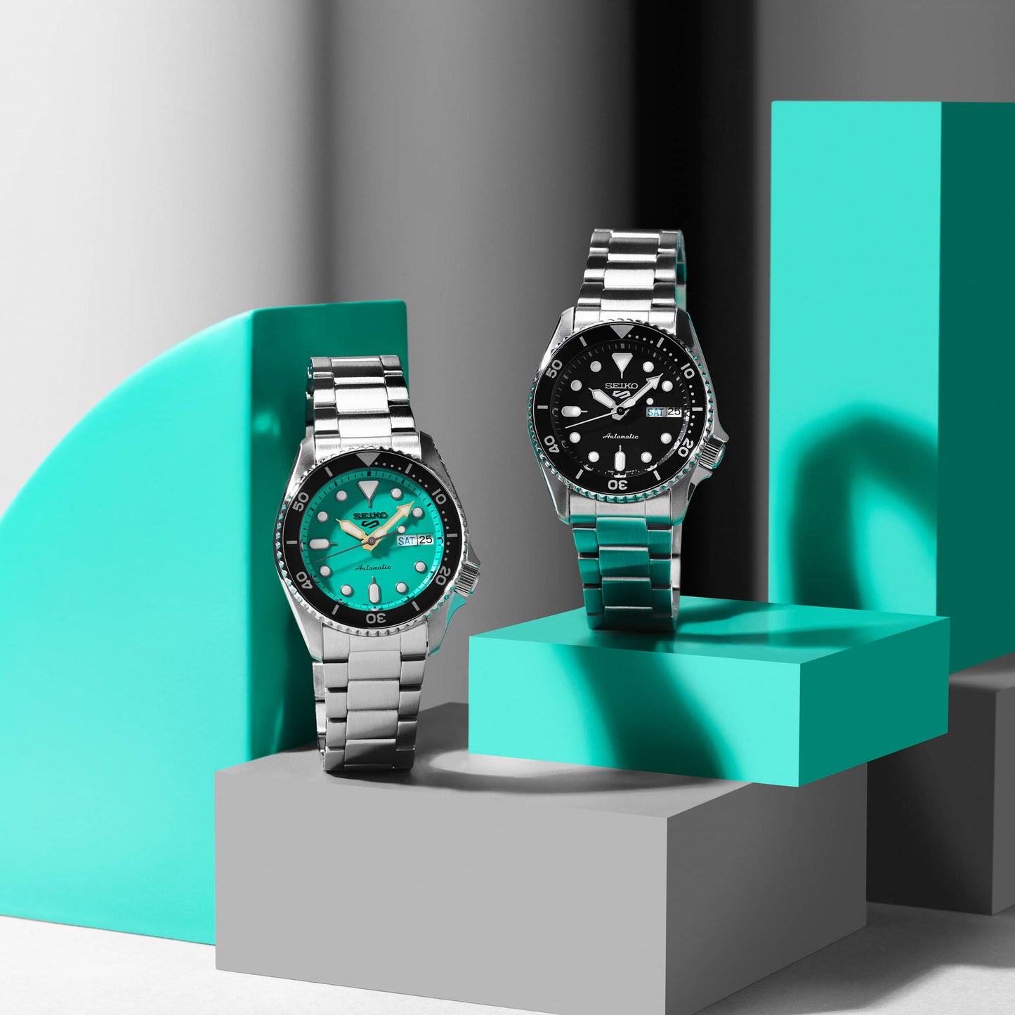 Seiko 5 Sports SKX ‘Midi’ Teal SRPK33K1 SRPK33