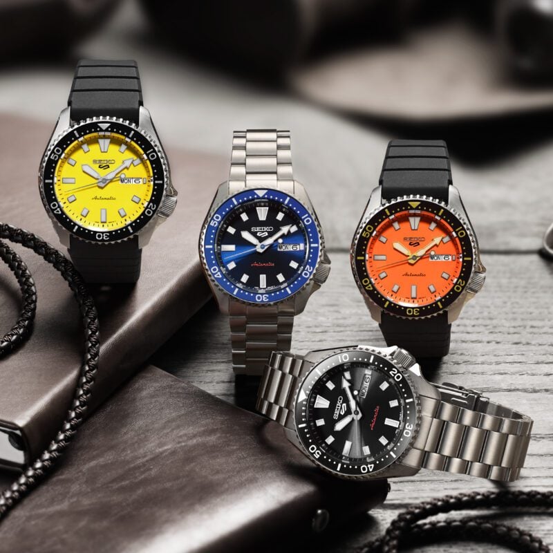 Seiko 5 Sports SKX Redux in Kuro Black Automatic Watch SRPL85 SRPL85K1