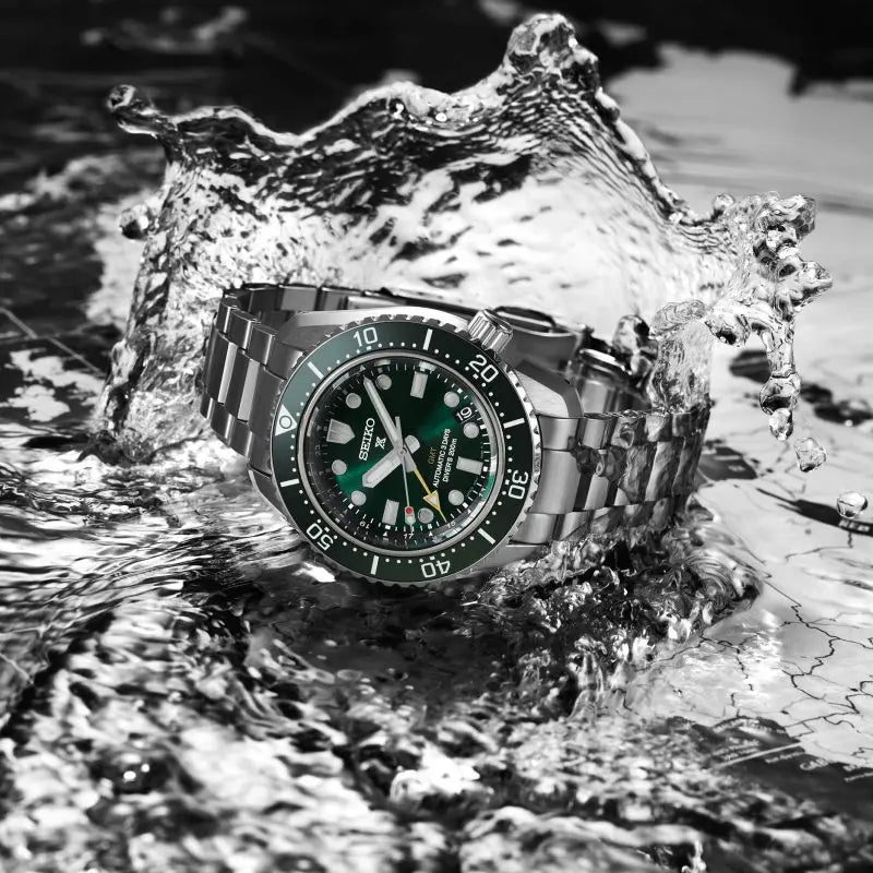 Seiko Prospex 1968 Heritage Diver’s GMT Watch in ‘Marine Green’ SPB381 SPB381J1