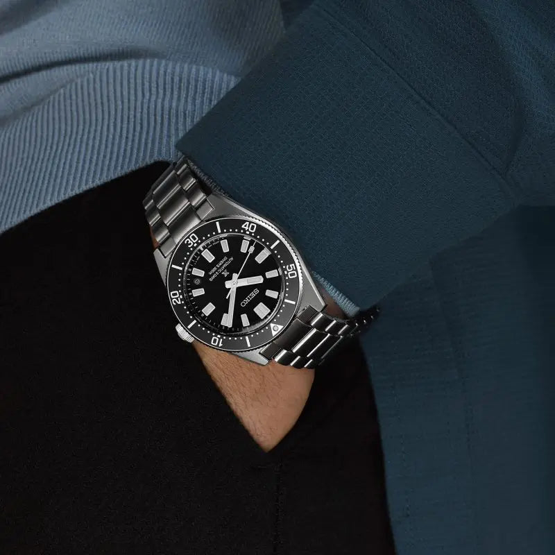 Seiko Prospex 1965 Heritage Diver’s Watch in Cove Black SPB453 SPB453J1