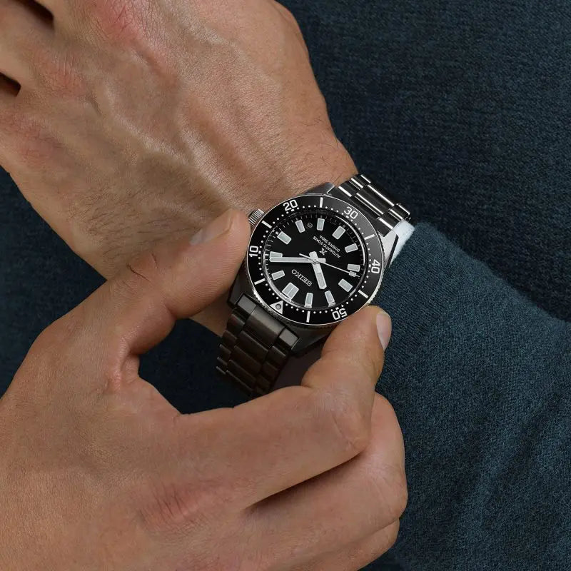 Seiko Prospex 1965 Heritage Diver’s Watch in Cove Black SPB453 SPB453J1