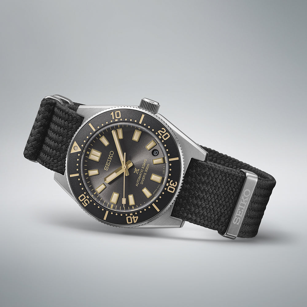 Seiko SPB455 SPB455J1 Prospex 1965 Revival Diver’s 3-day 300m in Tide Grey – 100th Anniversary of Seiko Special Edition