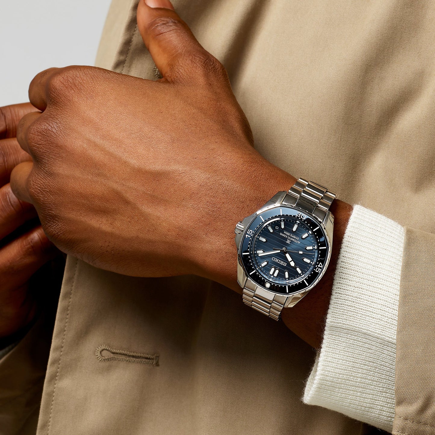 Seiko Prospex Diver’s Watch – Polygonal in Coastline-cobalt SPB483J1 SPB483