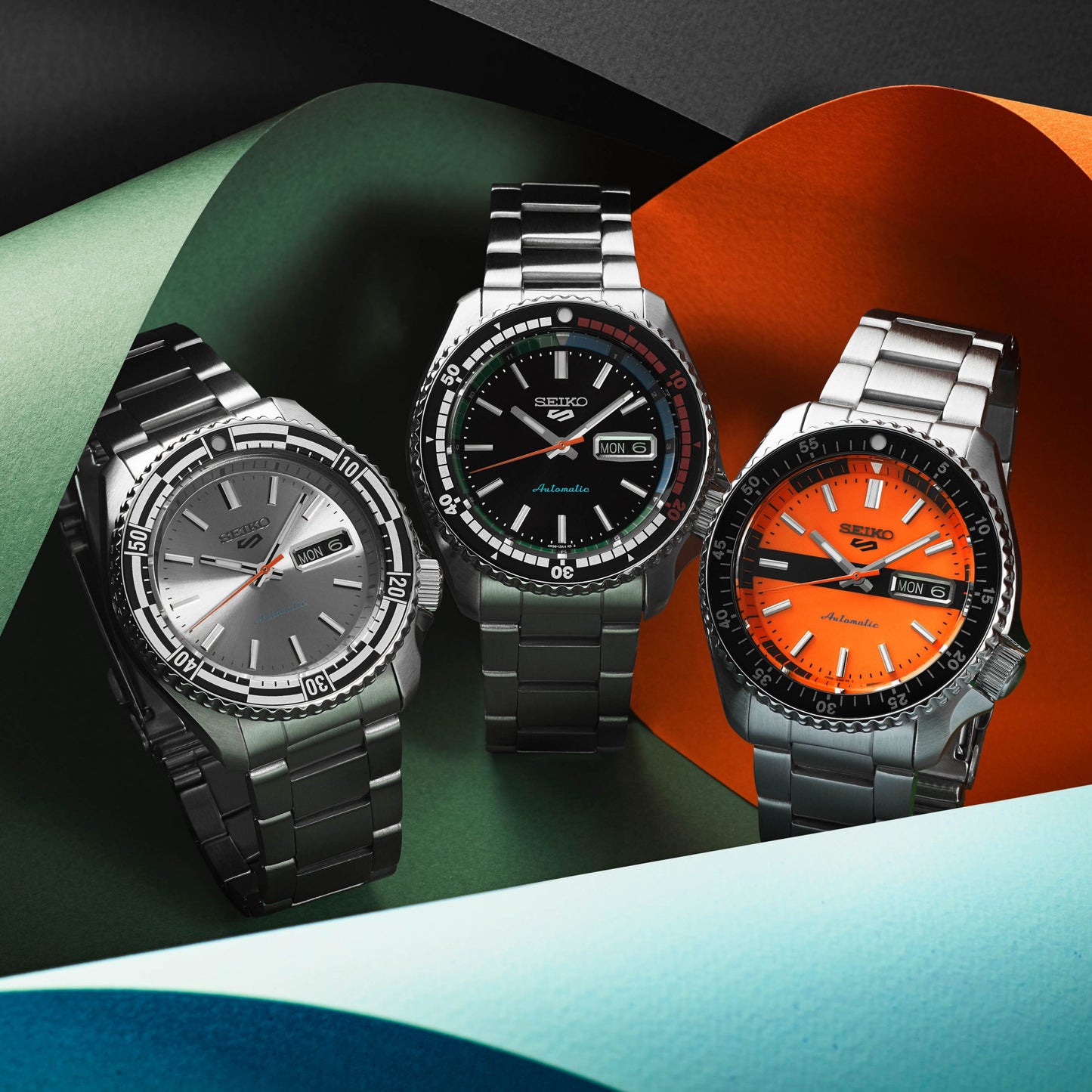 Seiko 5 Sports Automatic ‘New Regatta Timer’ SRPK13 SRPK13K1F