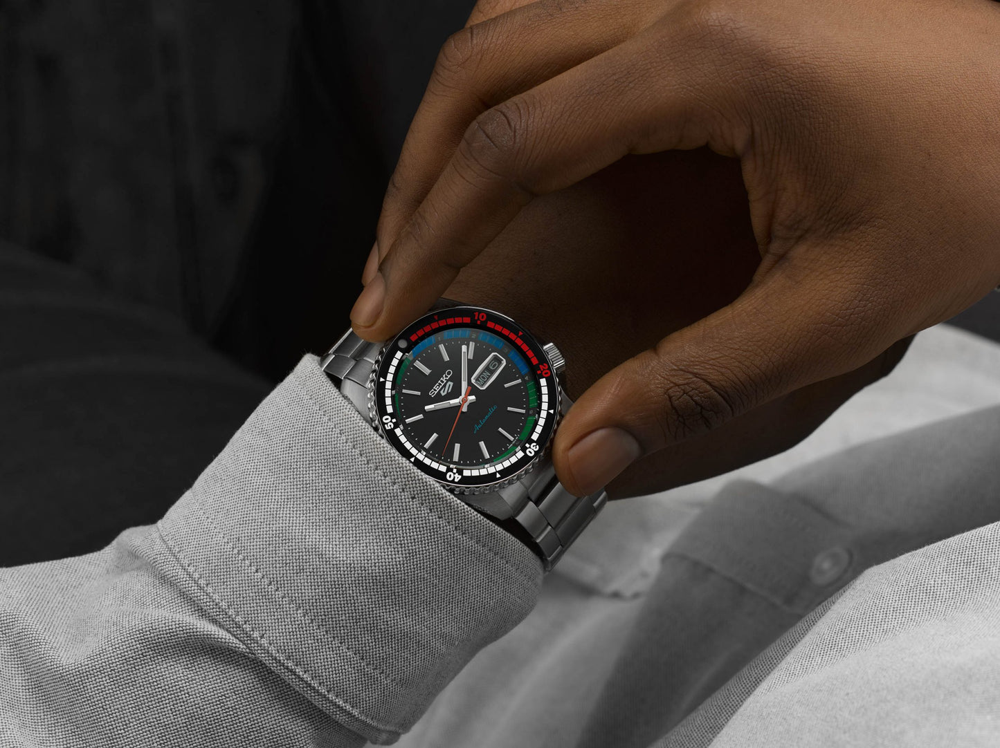 Seiko 5 Sports Automatic ‘New Regatta Timer’ SRPK13 SRPK13K1F