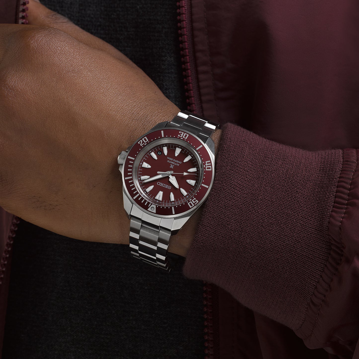 Seiko Prospex Samurai - Red ‘Shog-urai’ Diver’s watch SRPL11 SRPL11K1