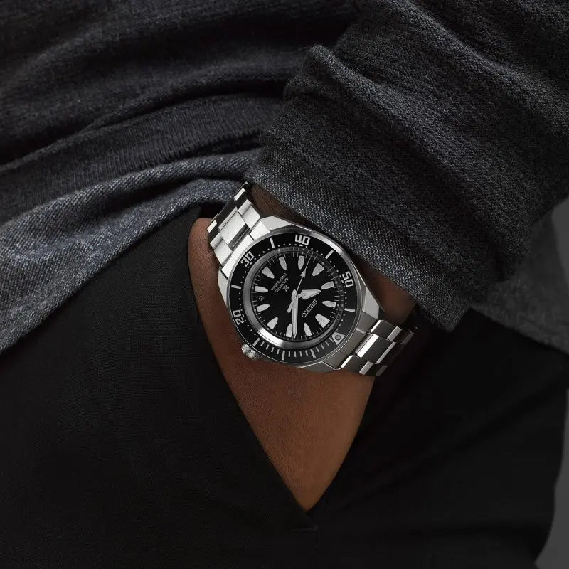 Seiko Prospex 4R Black Diver’s watch SRPL13 SRPL13K1