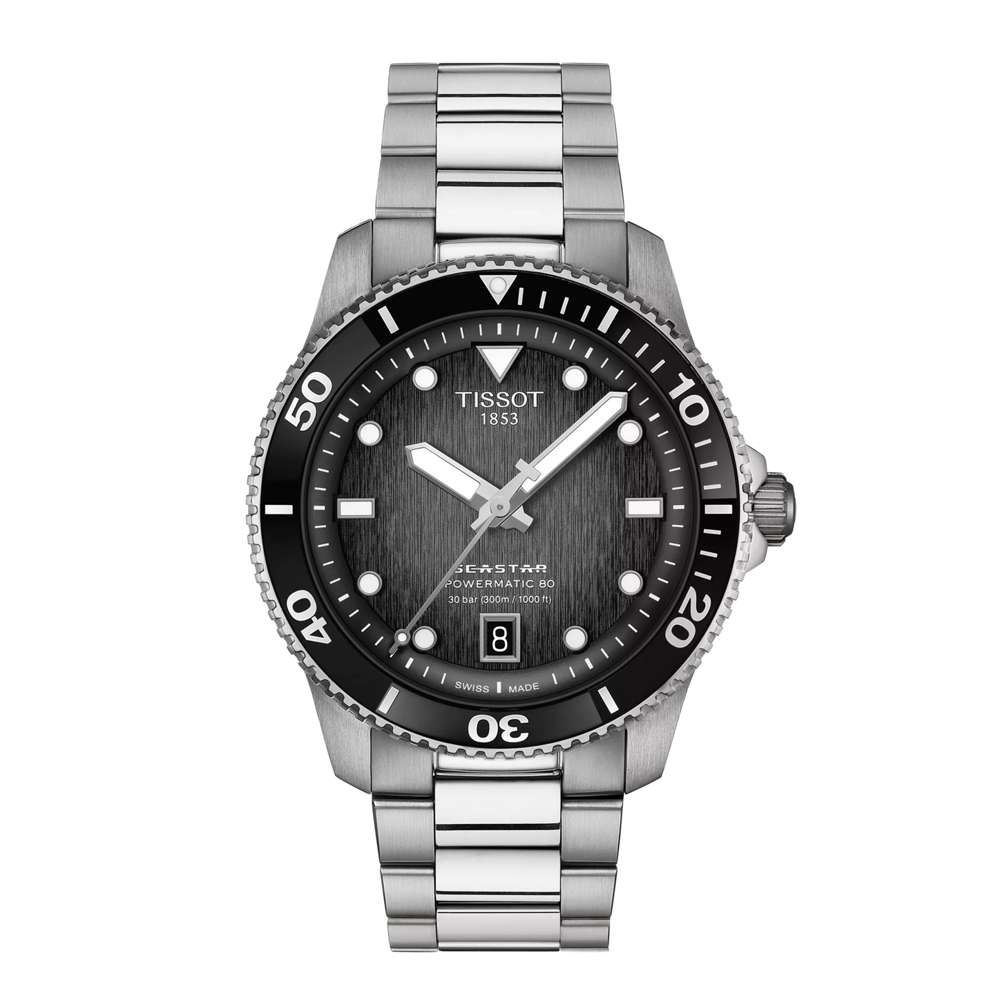 Tissot Seastar 1000 Powermatic 80 40mm T120.807.11.051.00 T1208071105100