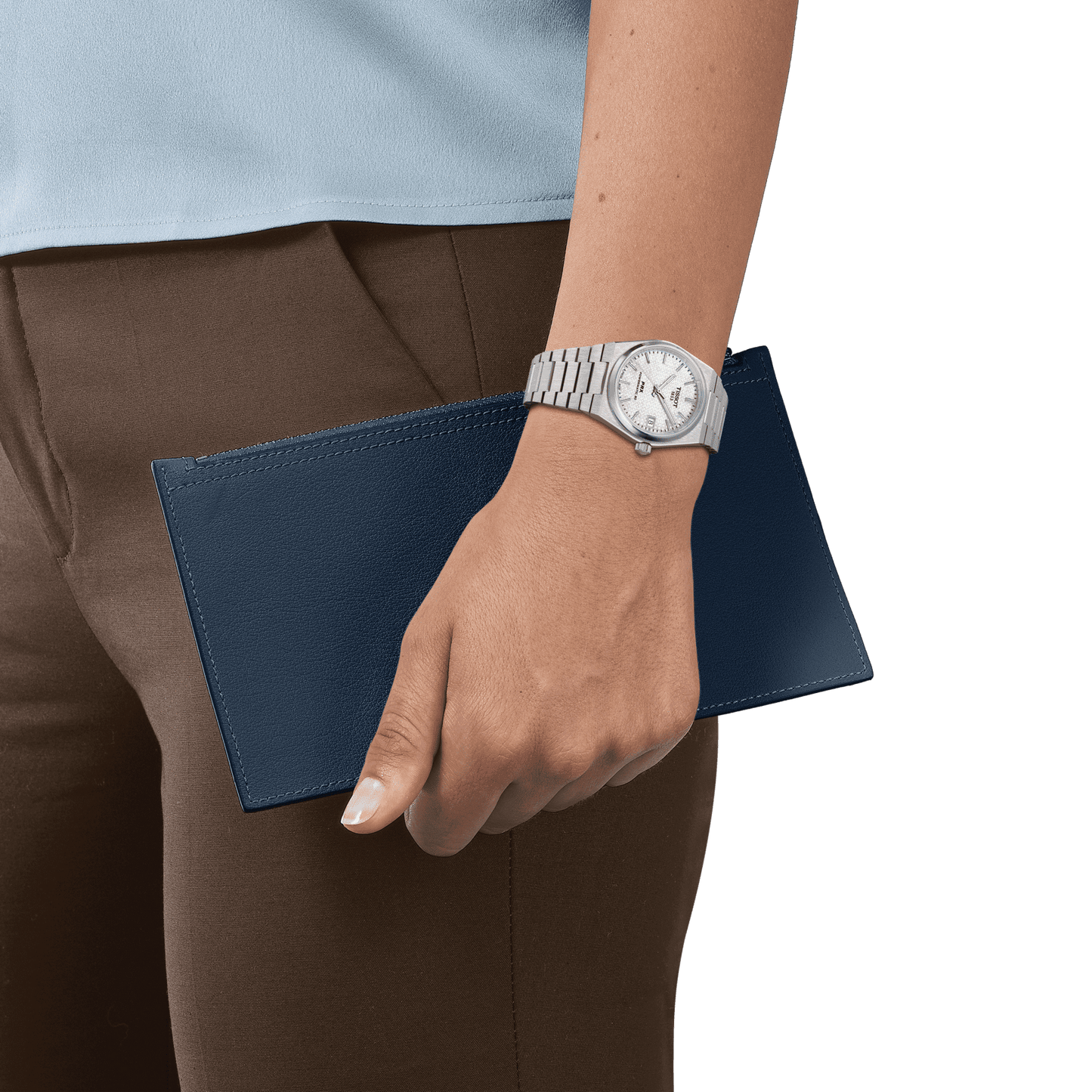 TISSOT PRX POWERMATIC 80 35MM WHITE MOTHER-OF-PEARL DIAL T137.207.11.111.00 T1372071111100