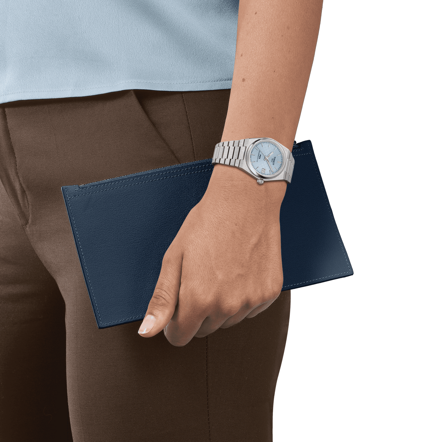 TISSOT PRX POWERMATIC 80 35MM ICE BLUE DIAL T137.207.11.351.00 T1372071135100