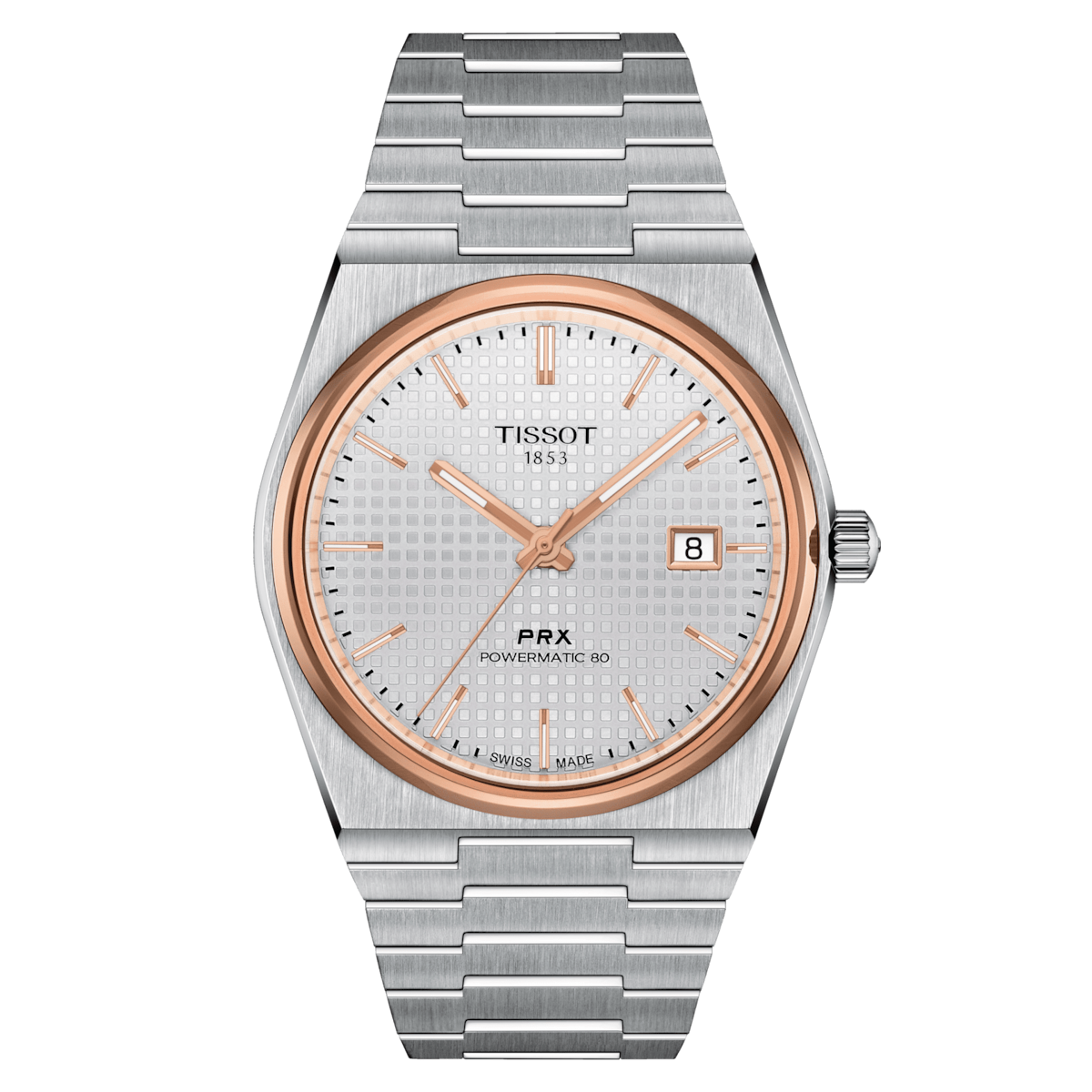 TISSOT PRX POWERMATIC 80 SILVER DIAL 40MM T137.407.21.031.00 T1374072103100