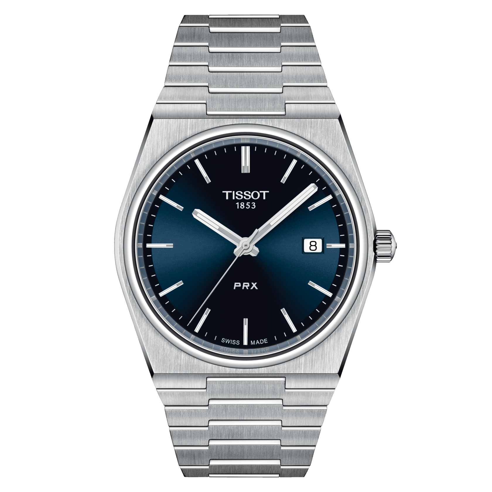 TISSOT PRX BLUE DIAL QUARTZ 40MM T137.410.11.041.00 T1374101104100