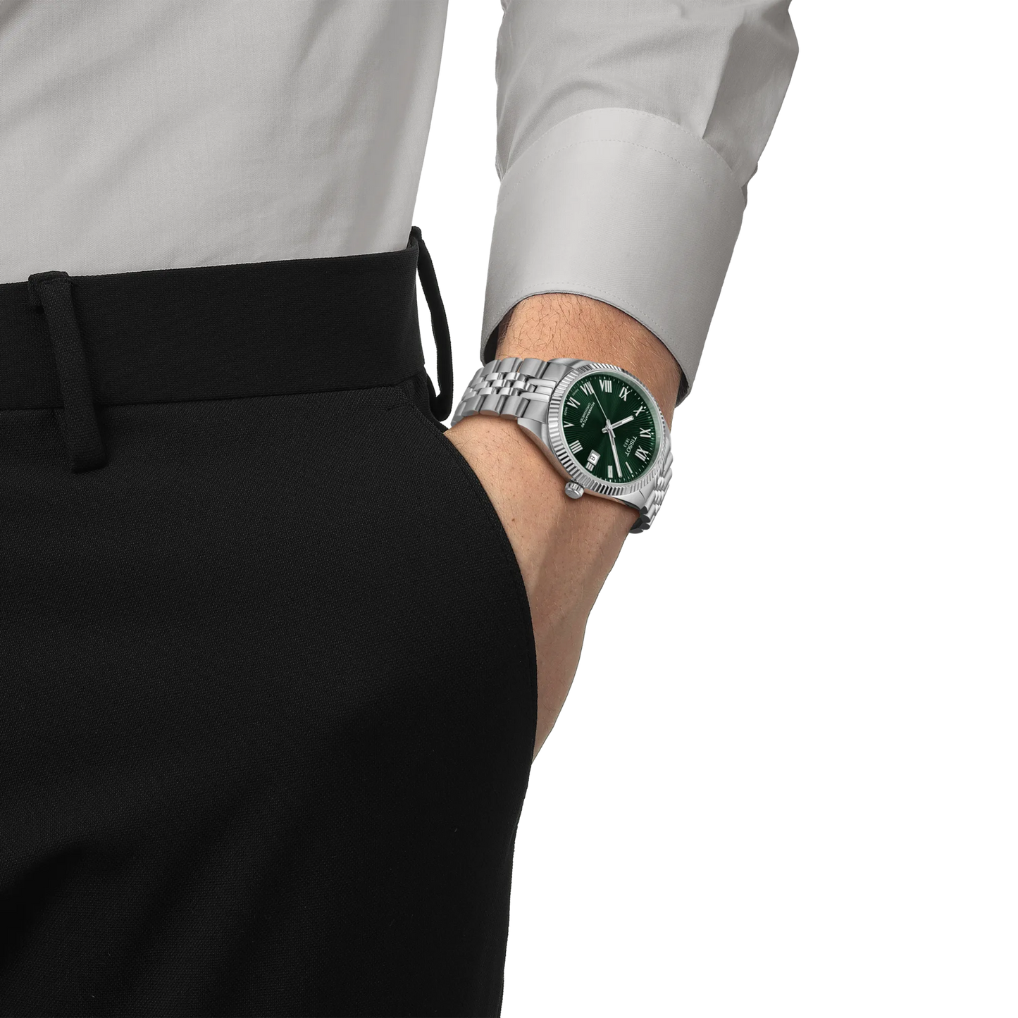 Tissot Ballade Powermatic 80 COSC 39mm Green T156.408.11.093.00 T1564081109300