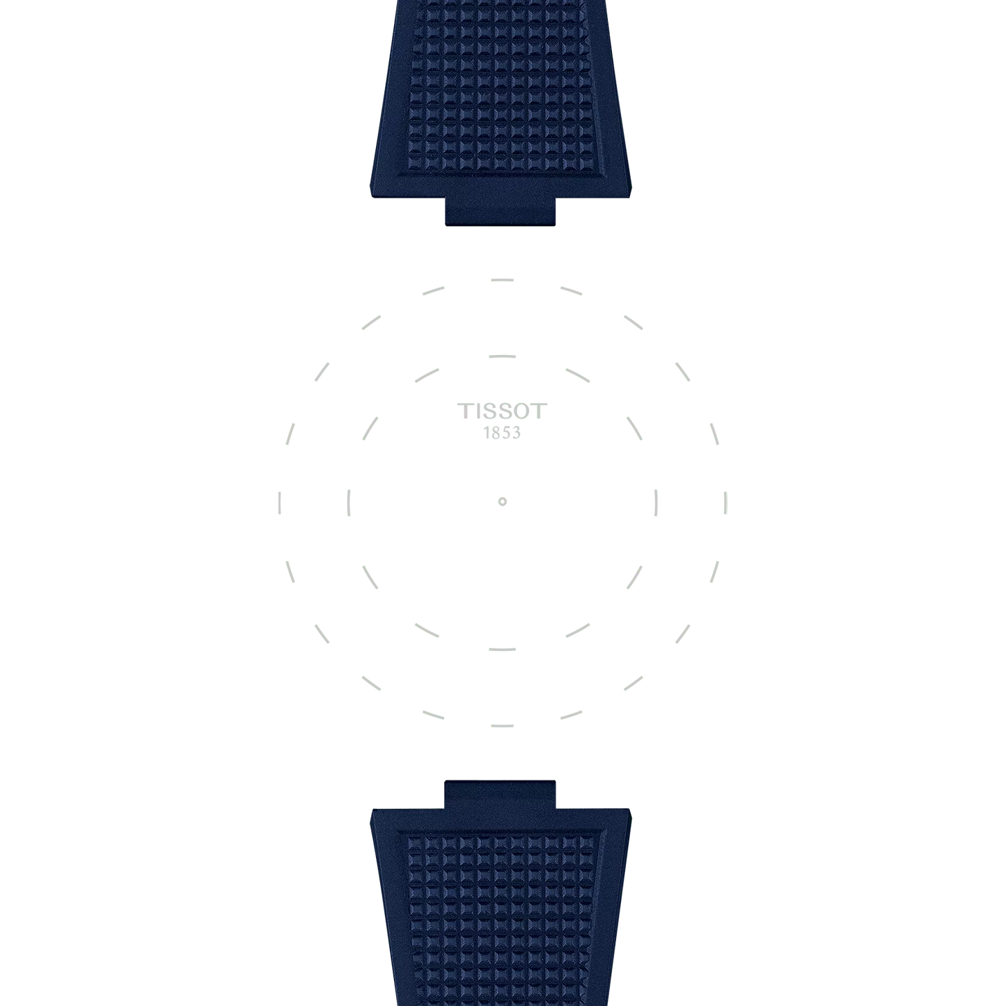 Tissot Official Blue PRX 40mm Rubber Strap T852.049.050 T852049050