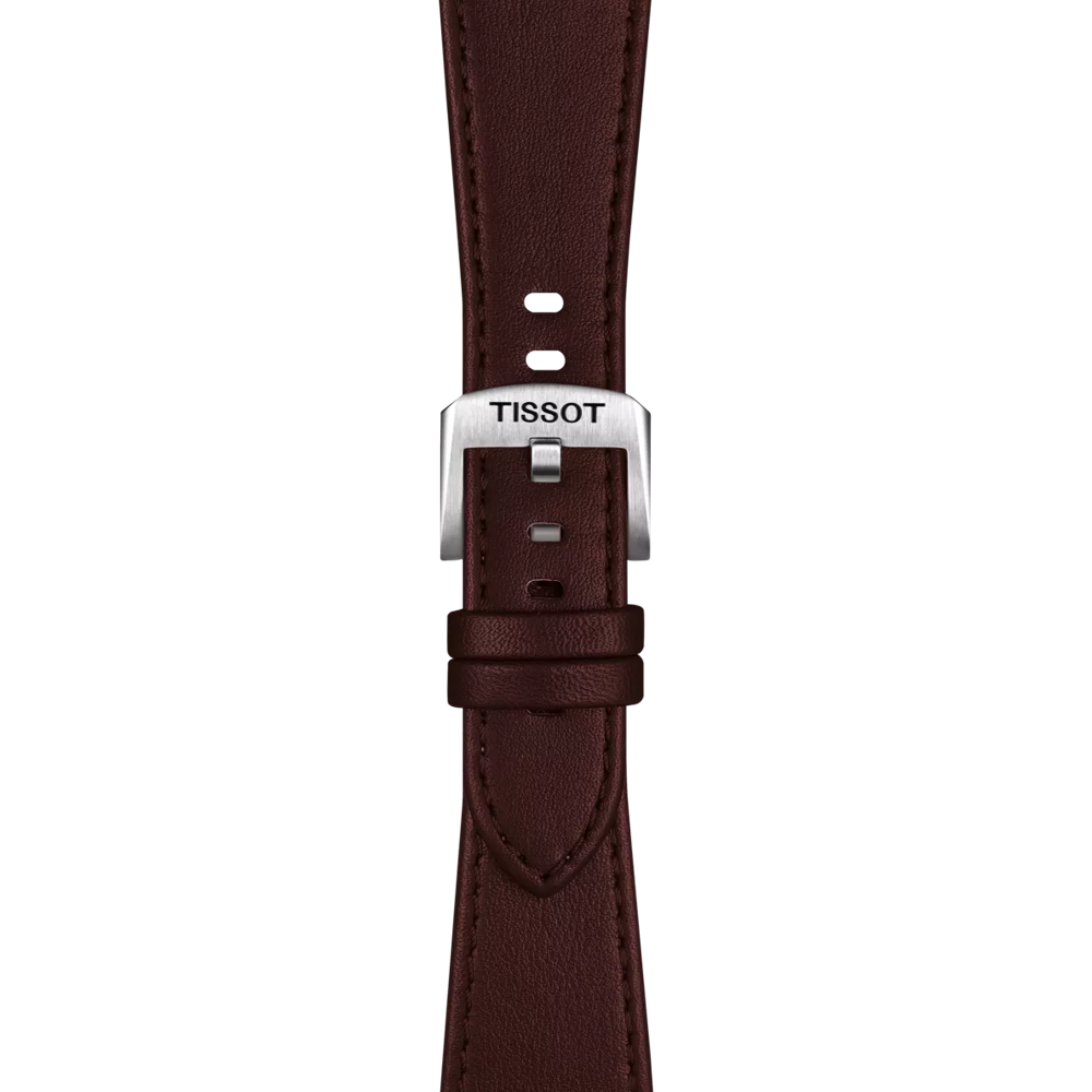 Tissot Official Brown PRX 35mm Leather Strap T852.049.548 T852049548