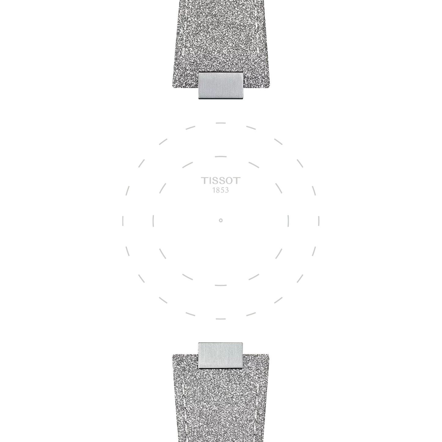 Tissot Official Grey PRX 35mm Synthetic Strap T852.049.550 T852049550