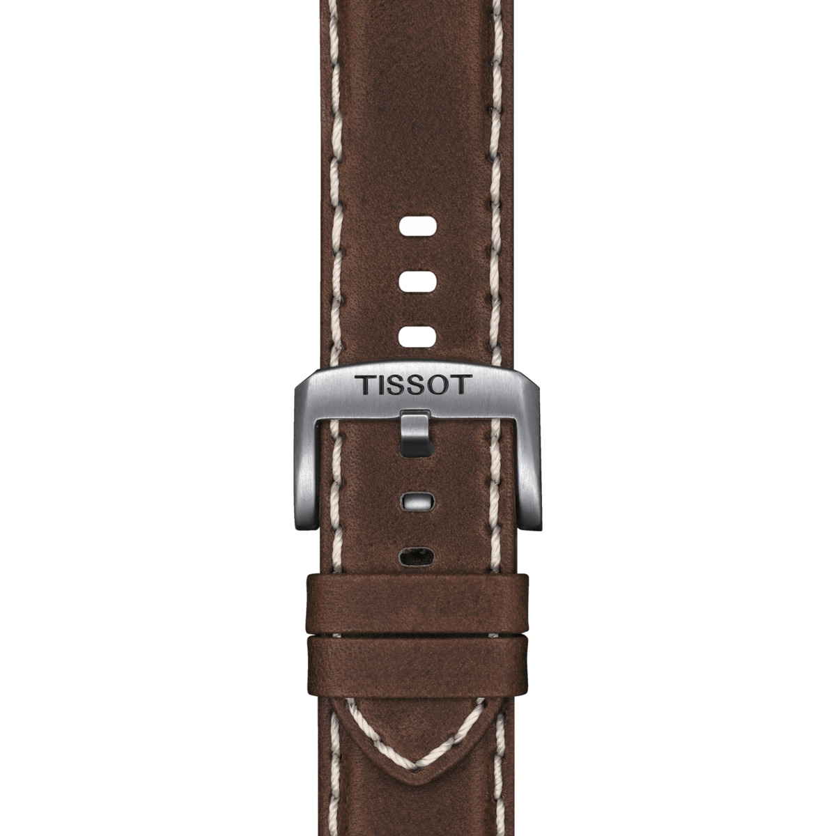 TISSOT OFFICIAL BROWN LEATHER STRAP LUGS 22 MM T852.044.980 T852044980