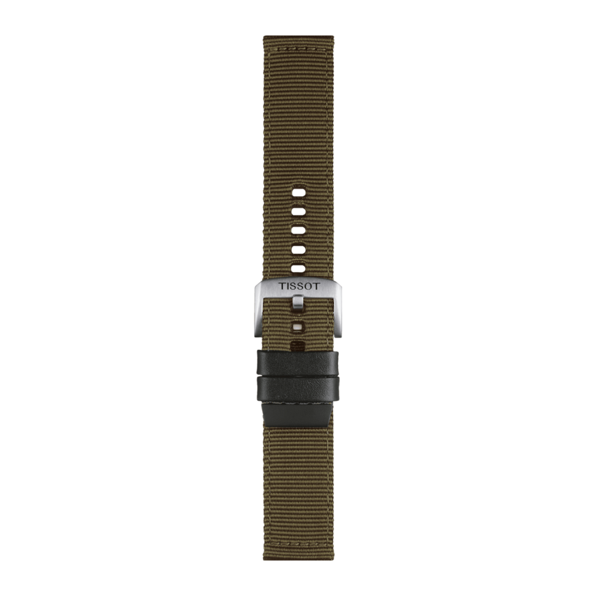 TISSOT OFFICIAL KHAKI FABRIC STRAP LUGS 22 MM T852.046.756 T852046756