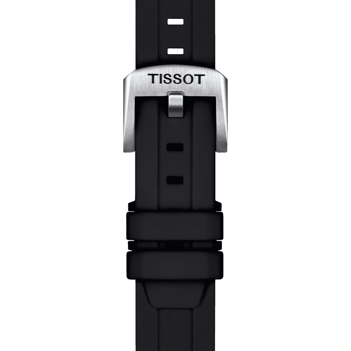 TISSOT OFFICIAL BLACK SILICONE STRAP LUGS 18 MM T852.047.455 T852047455