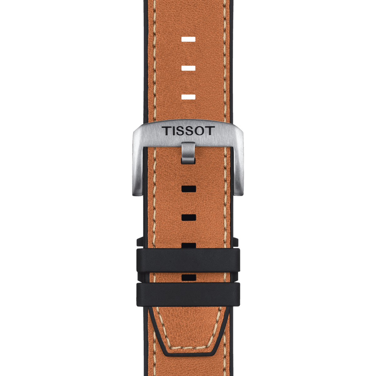 TISSOT OFFICIAL BROWN LEATHER STRAP LUGS 23 MM T852.047.777 T852047777