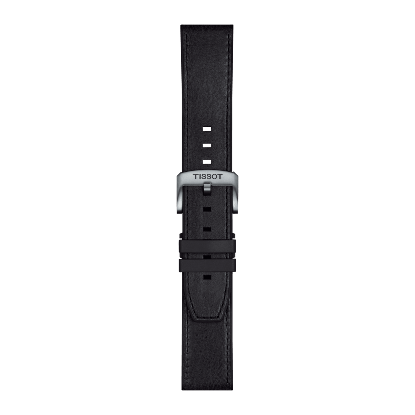 TISSOT OFFICIAL BLACK LEATHER STRAP LUGS 23 MM T852.047.779 T852047779