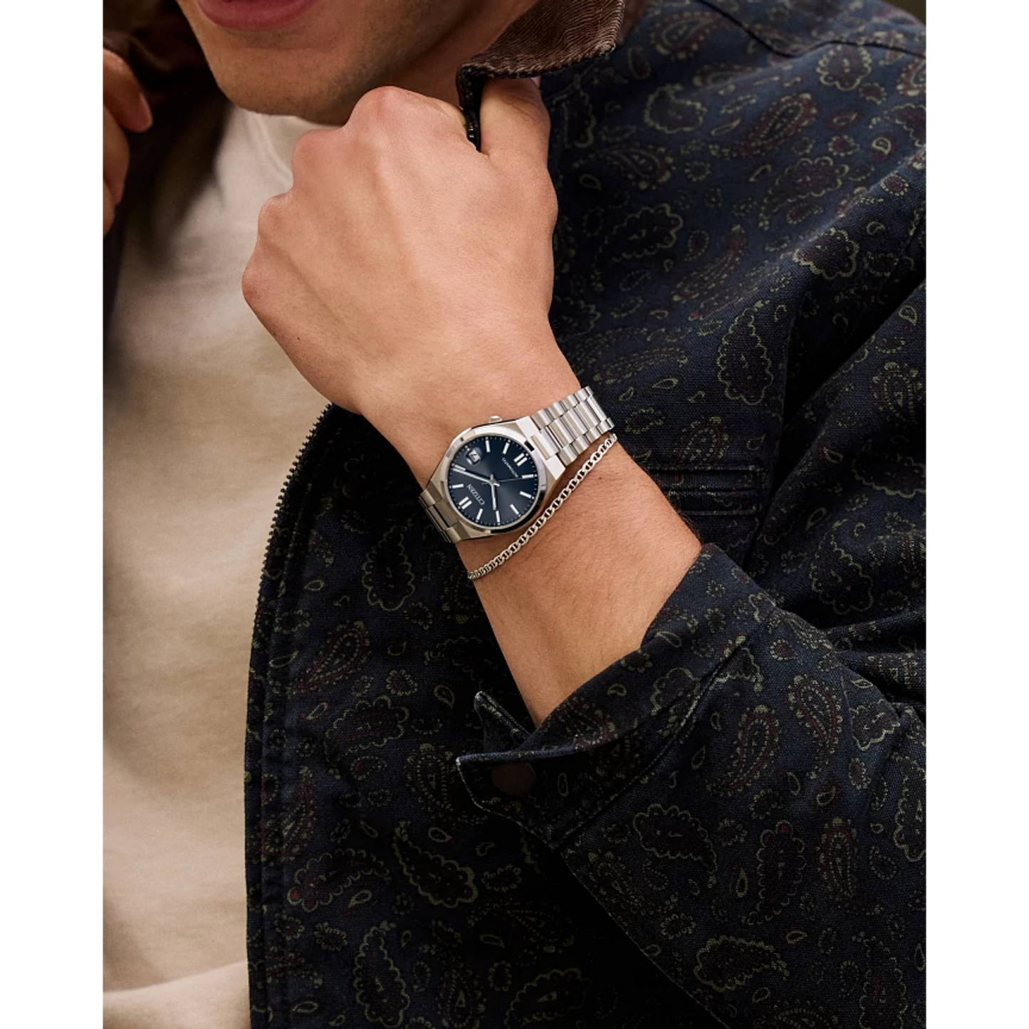 Citizen Automatic NJ0200-50M "TSUYOSA” Blue Dial 37mm