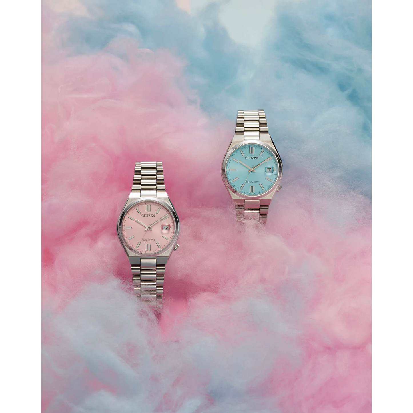 Citizen Automatic NJ0200-50L "TSUYOSA” Light Blue Dial (37mm)