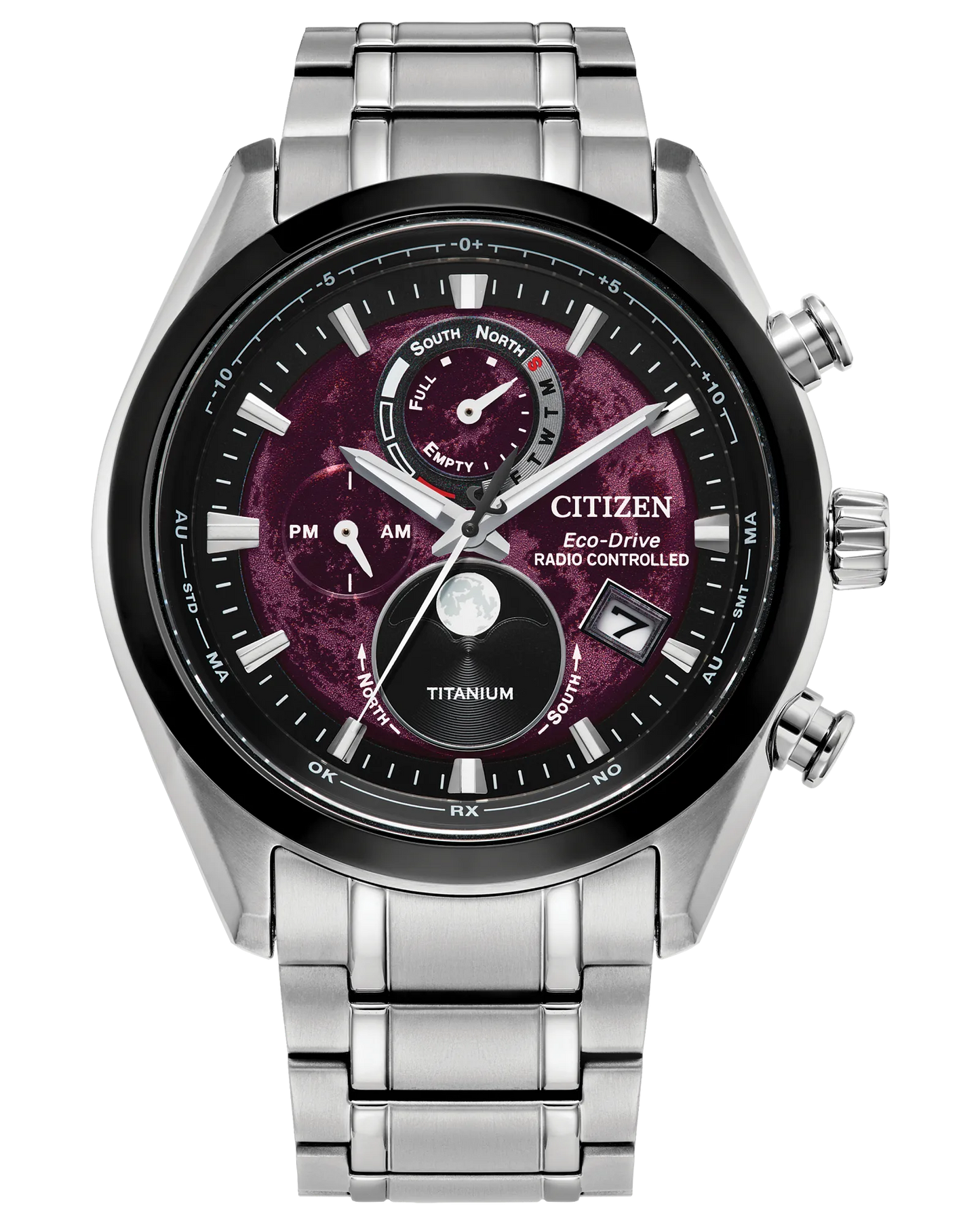 CITIZEN BY1018-55X Tsuki-yomi A-T Atomic Timekeeping / Super Titanium