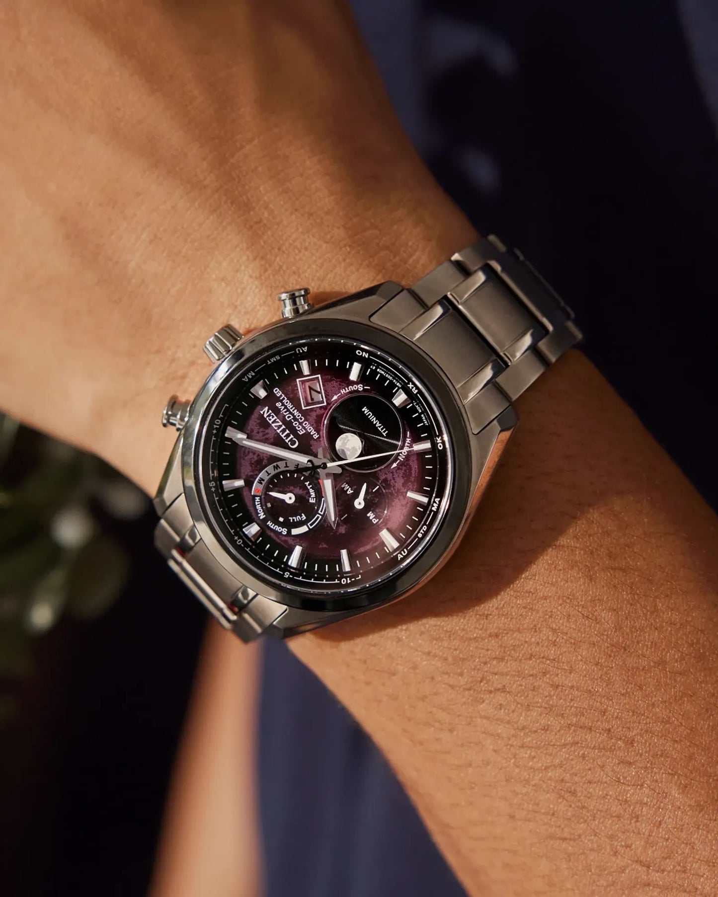 CITIZEN BY1018-55X Tsuki-yomi A-T Atomic Timekeeping / Super Titanium