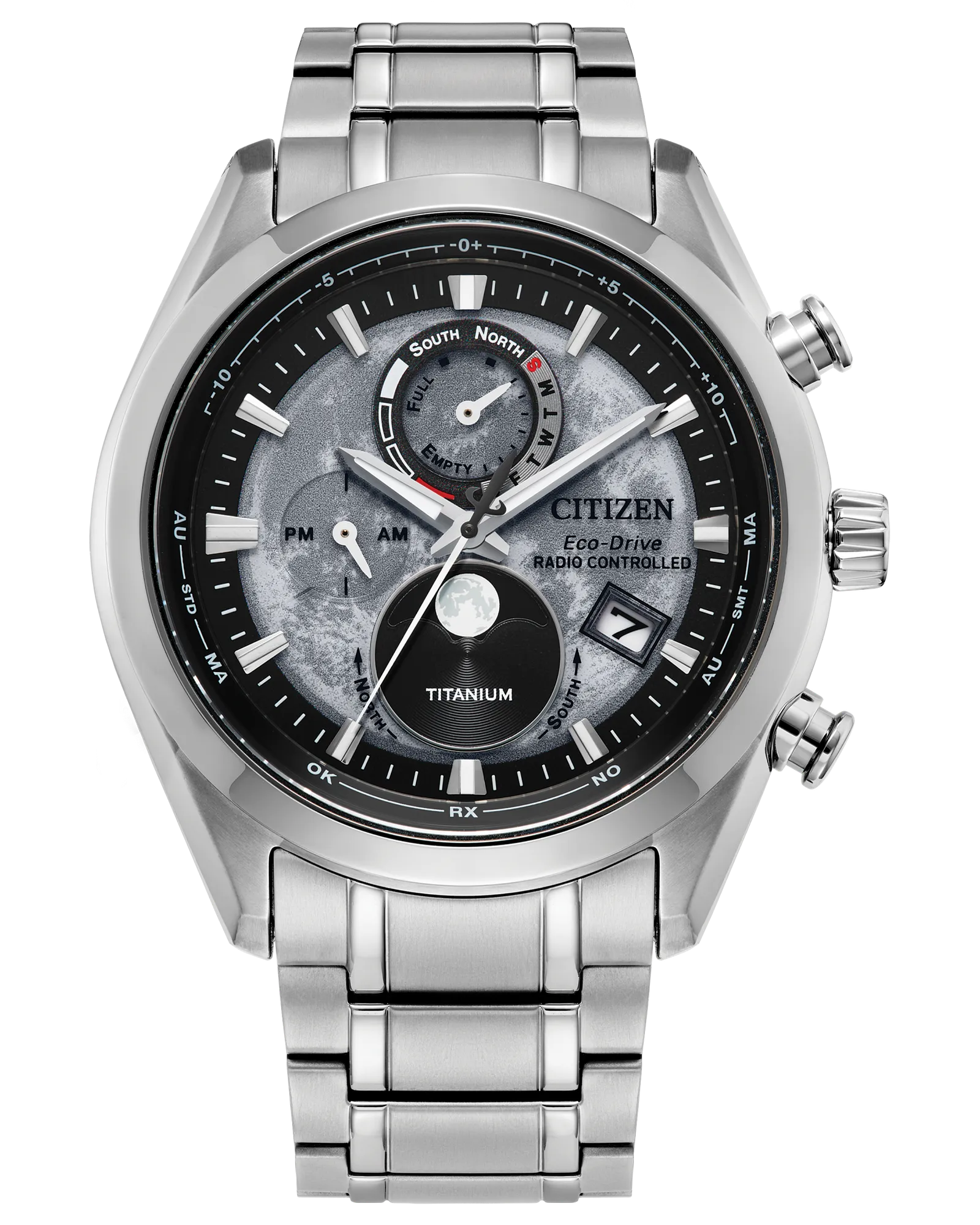 CITIZEN BY1010-57H Tsuki-yomi A-T Atomic Timekeeping / Super