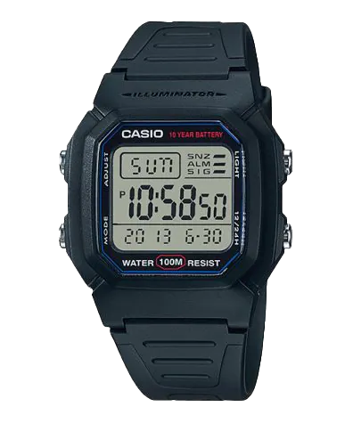 Casio Classic Digital Watch W800H-1AV W-800H-1A