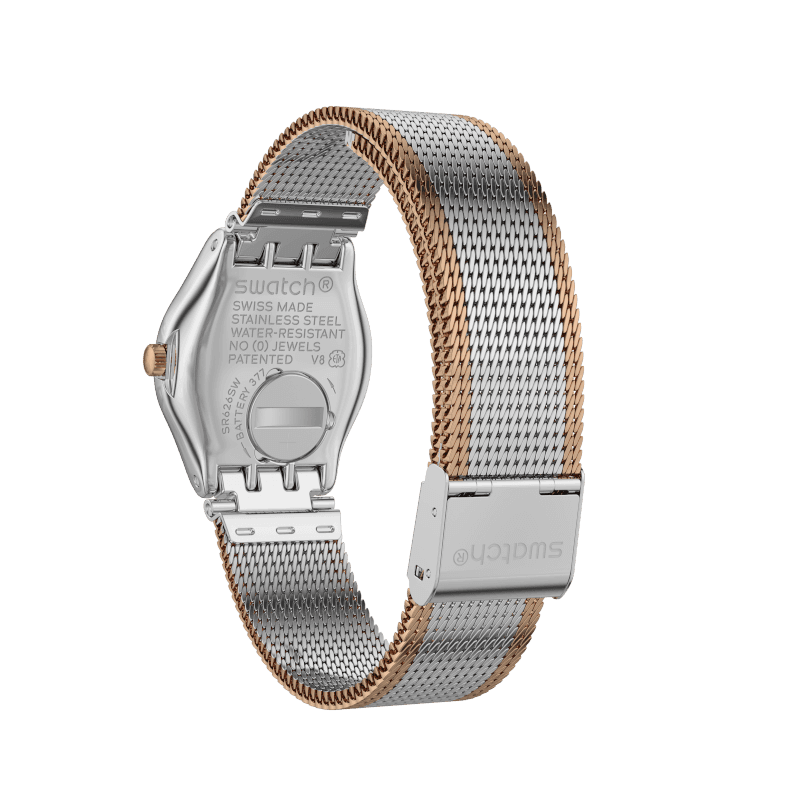 SWATCH YSS327M FULL SILVER JACKET