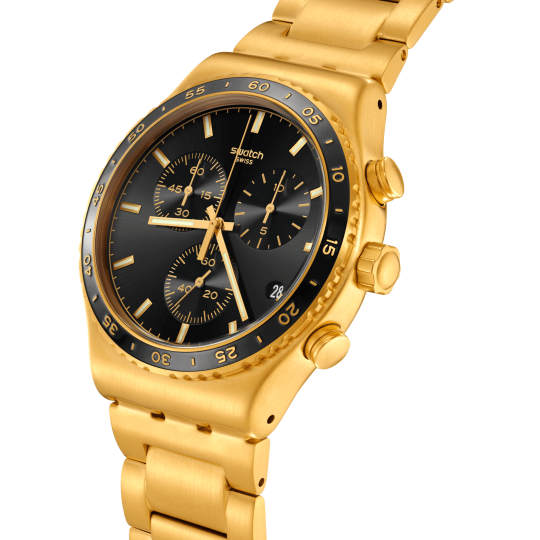 SWATCH YVG418G IN THE BLACK