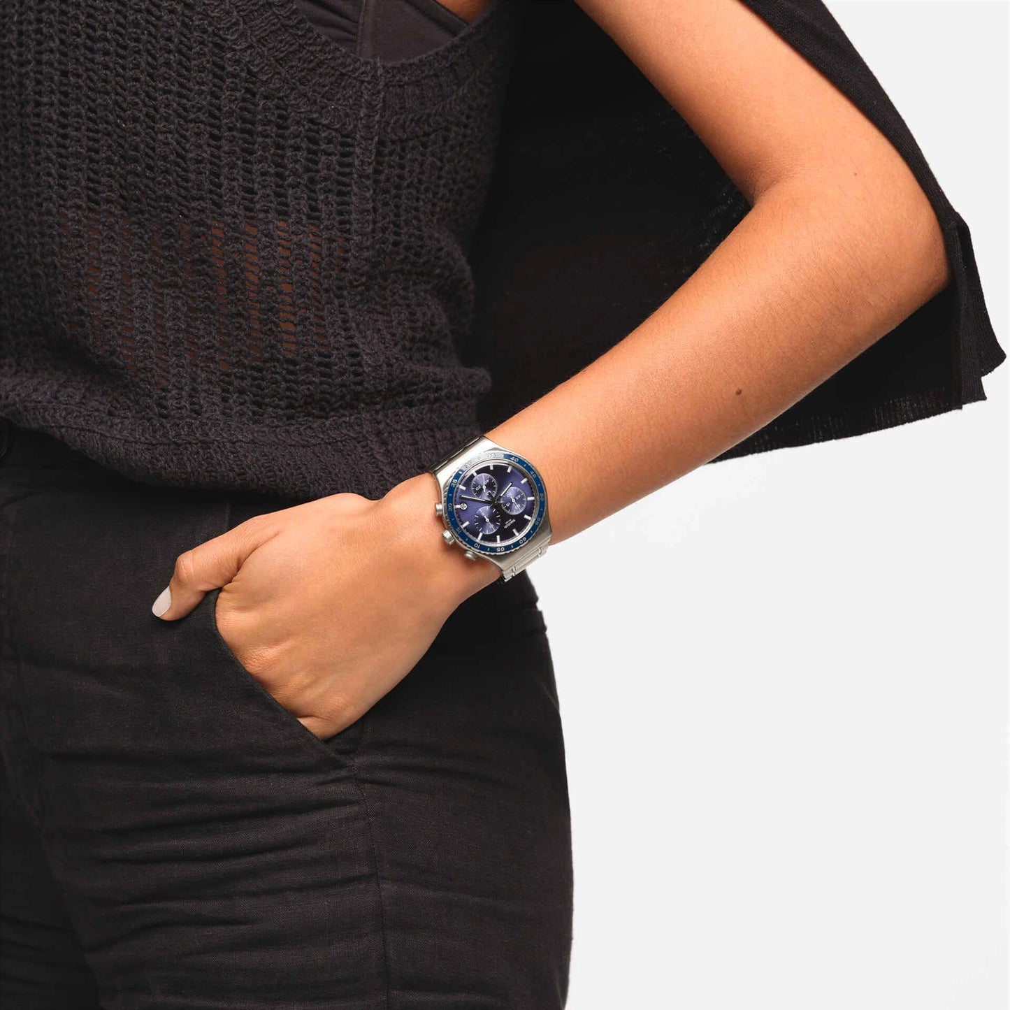 SWATCH YVS496G COBALT LAGOON
