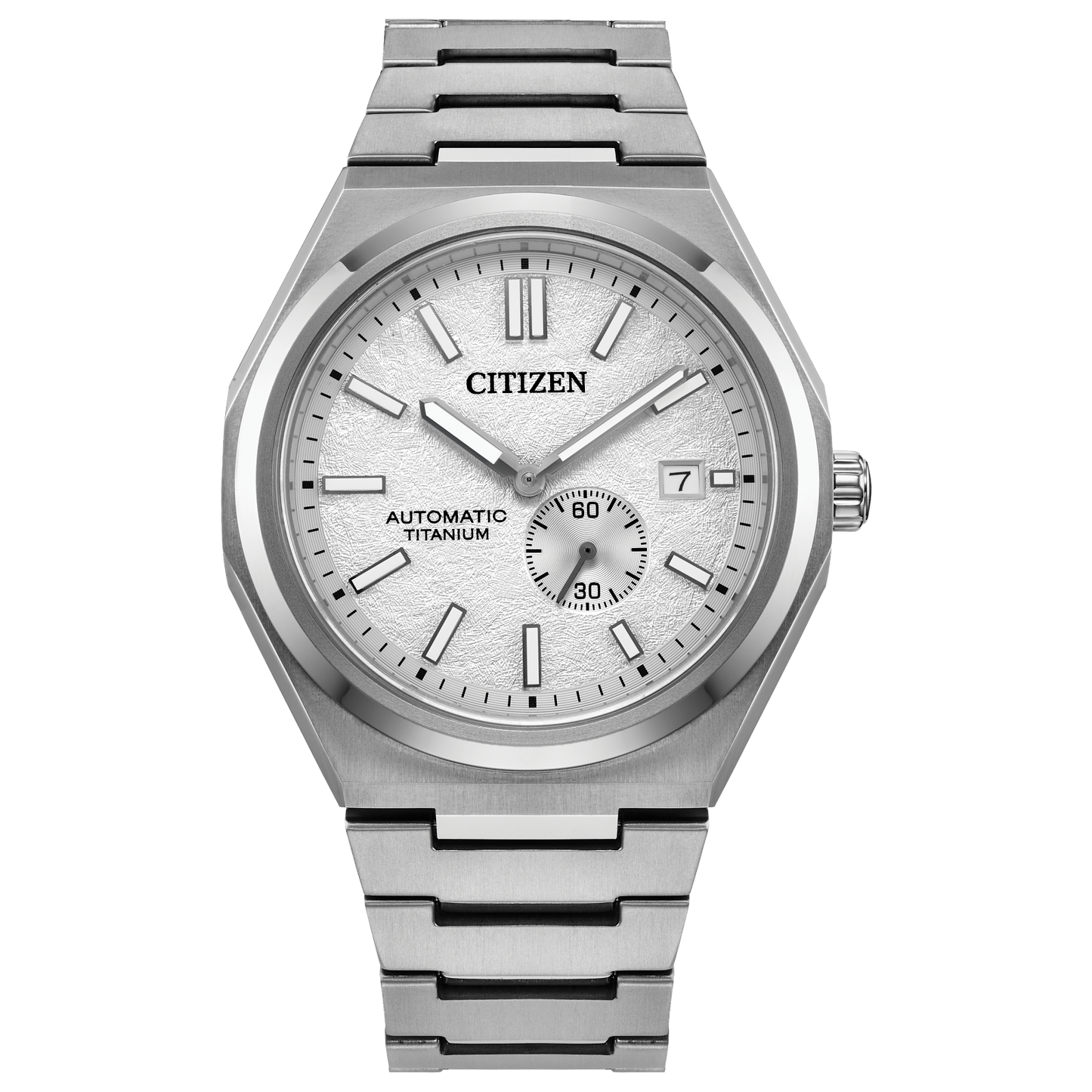 Citizen Zenshin Mechanical Super Titanium White Dial NJ0180-80A
