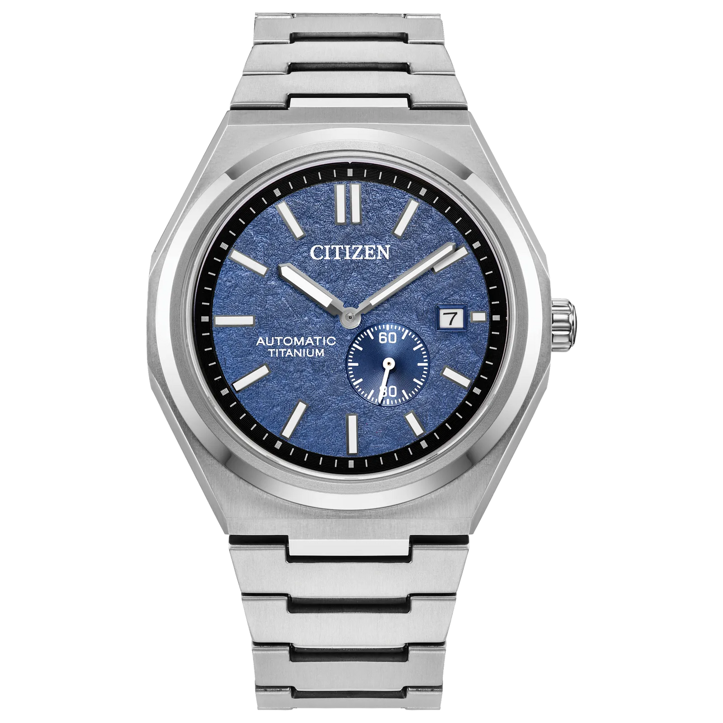 Citizen Zenshin Mechanical Super Titanium Blue Dial NJ0180-80L