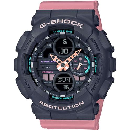 CASIO G-SHOCK ANALOG-DIGITAL WOMEN GMAS140-4A GMA-S140-4ACR