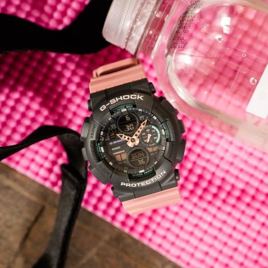 CASIO G-SHOCK ANALOG-DIGITAL WOMEN GMAS140-4A GMA-S140-4ACR