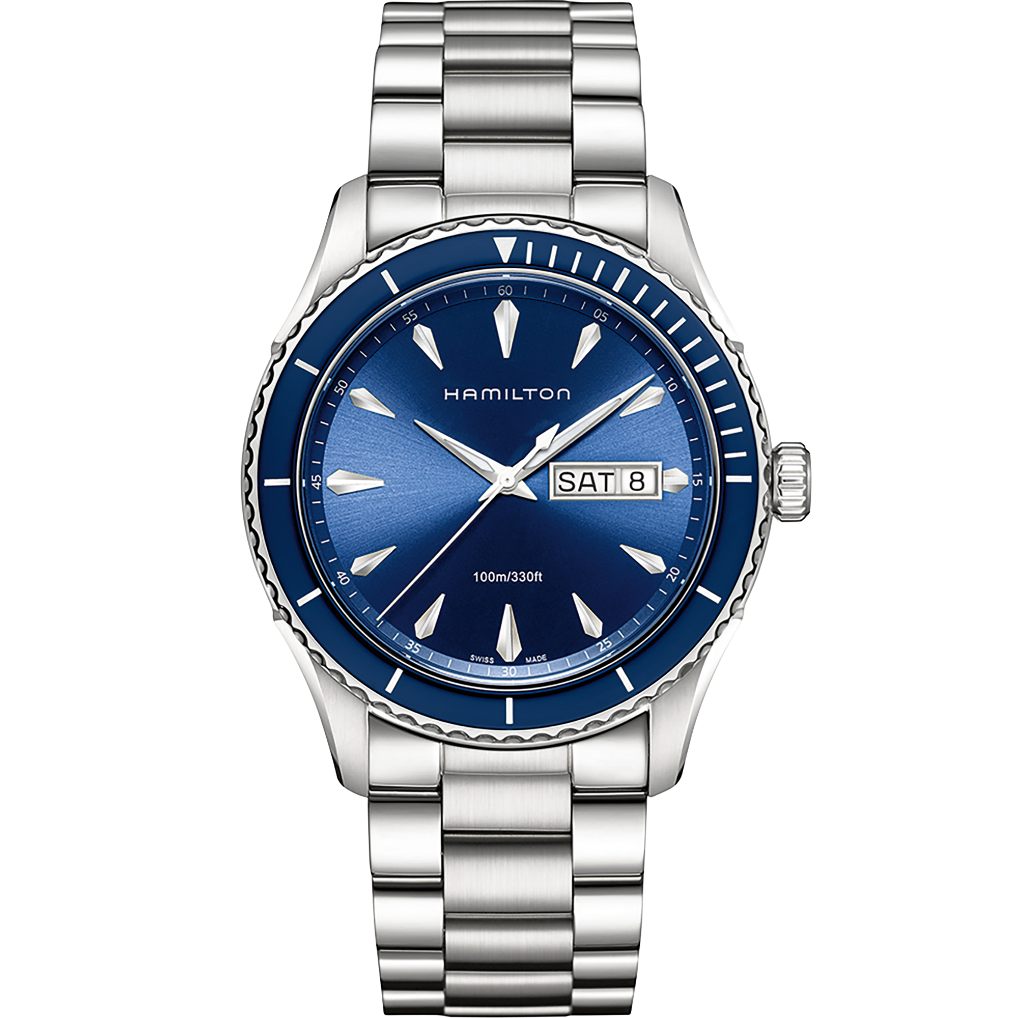 Hamilton Jazzmaster Seaview Day Date Quartz Quartz 42mm H37551141