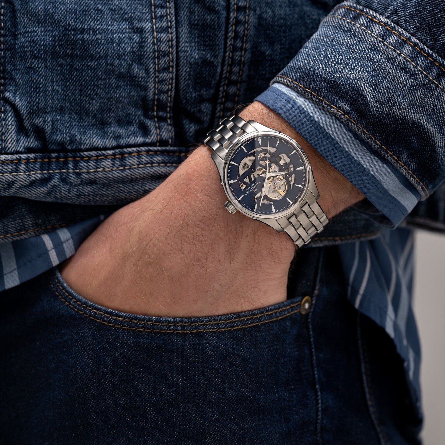 Hamilton Jazzmaster Skeleton Automatic | 40mm | H42535141