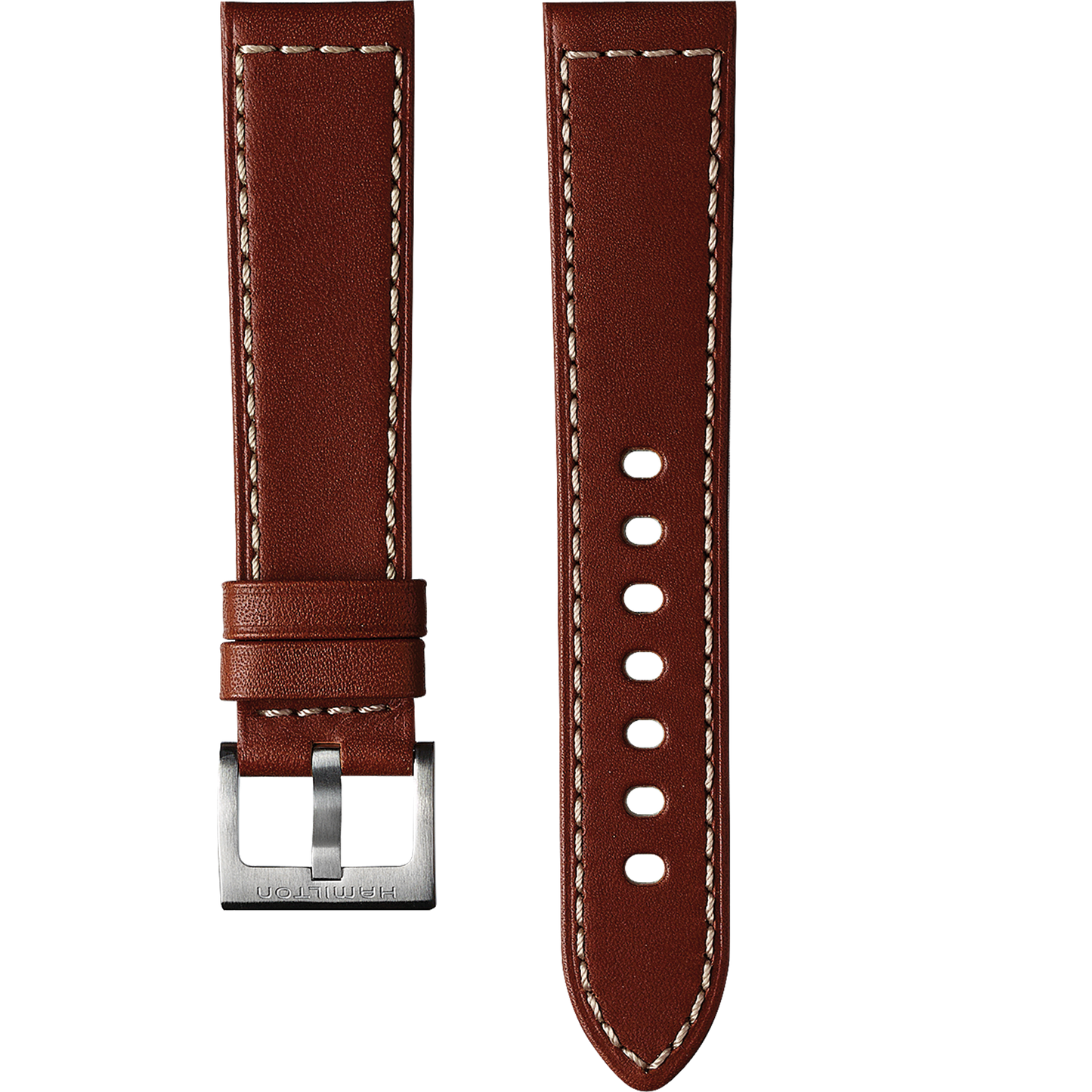 Hamilton Khaki Field BROWN STRAP 20mm H6007041041