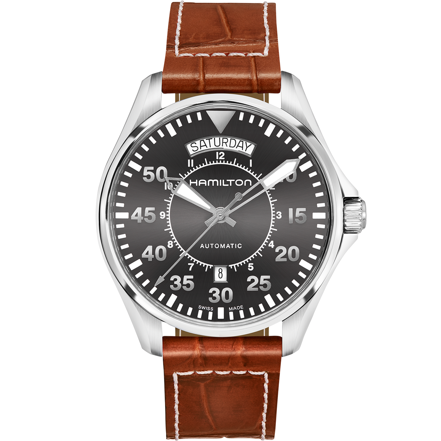 Hamilton Khaki Aviation Pilot Day Date Automatic 42mm H64615585