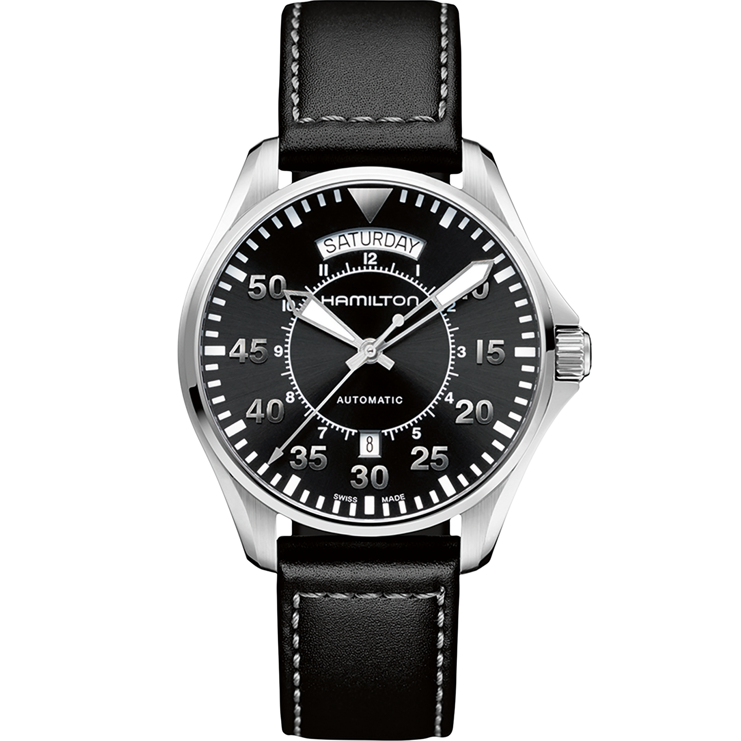 Hamilton Khaki Aviation Pilot Day Date Automatic 42mmH64615735