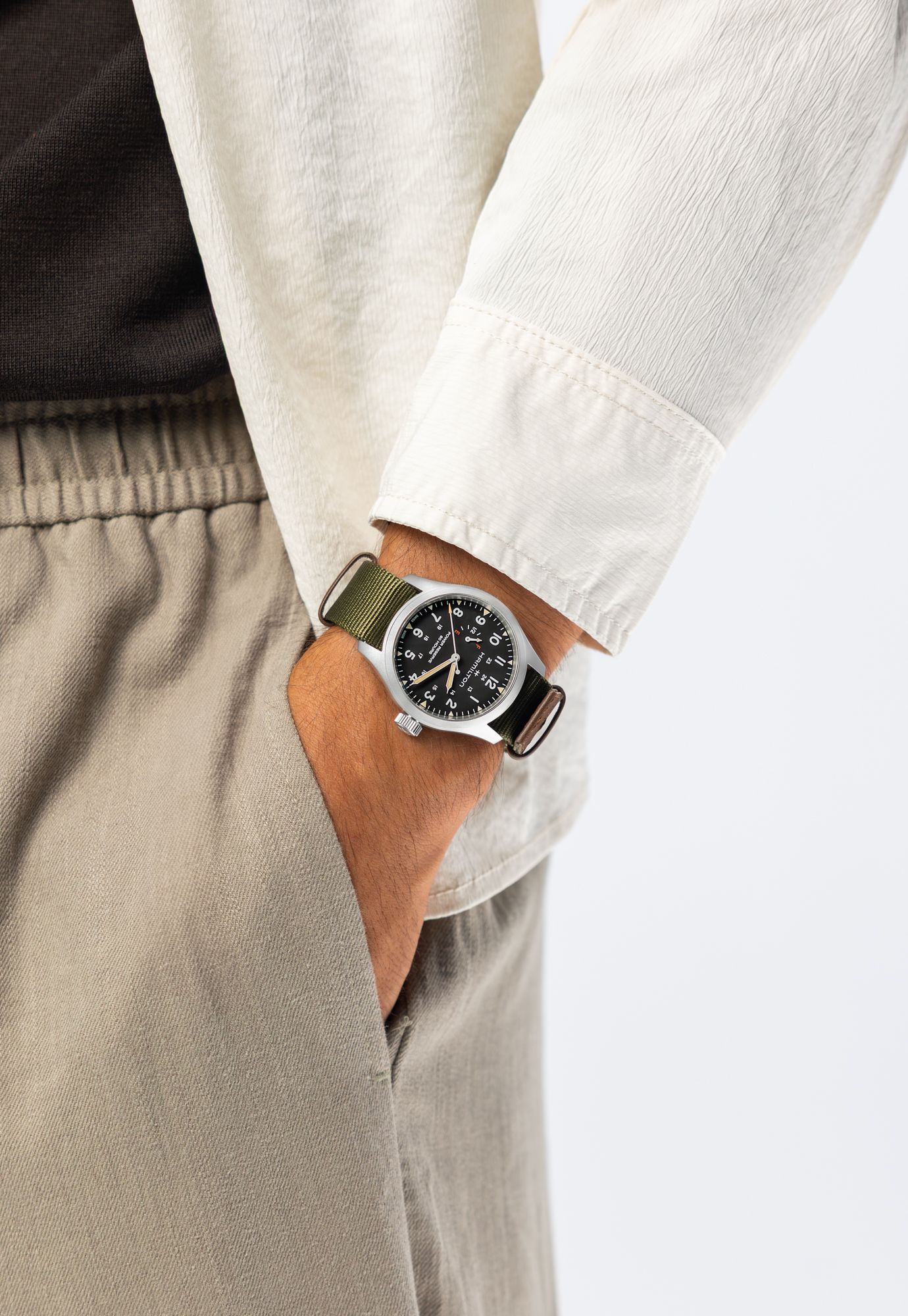 Hamilton Khaki Field Mechanical Power Reserve 40mm H69509930
