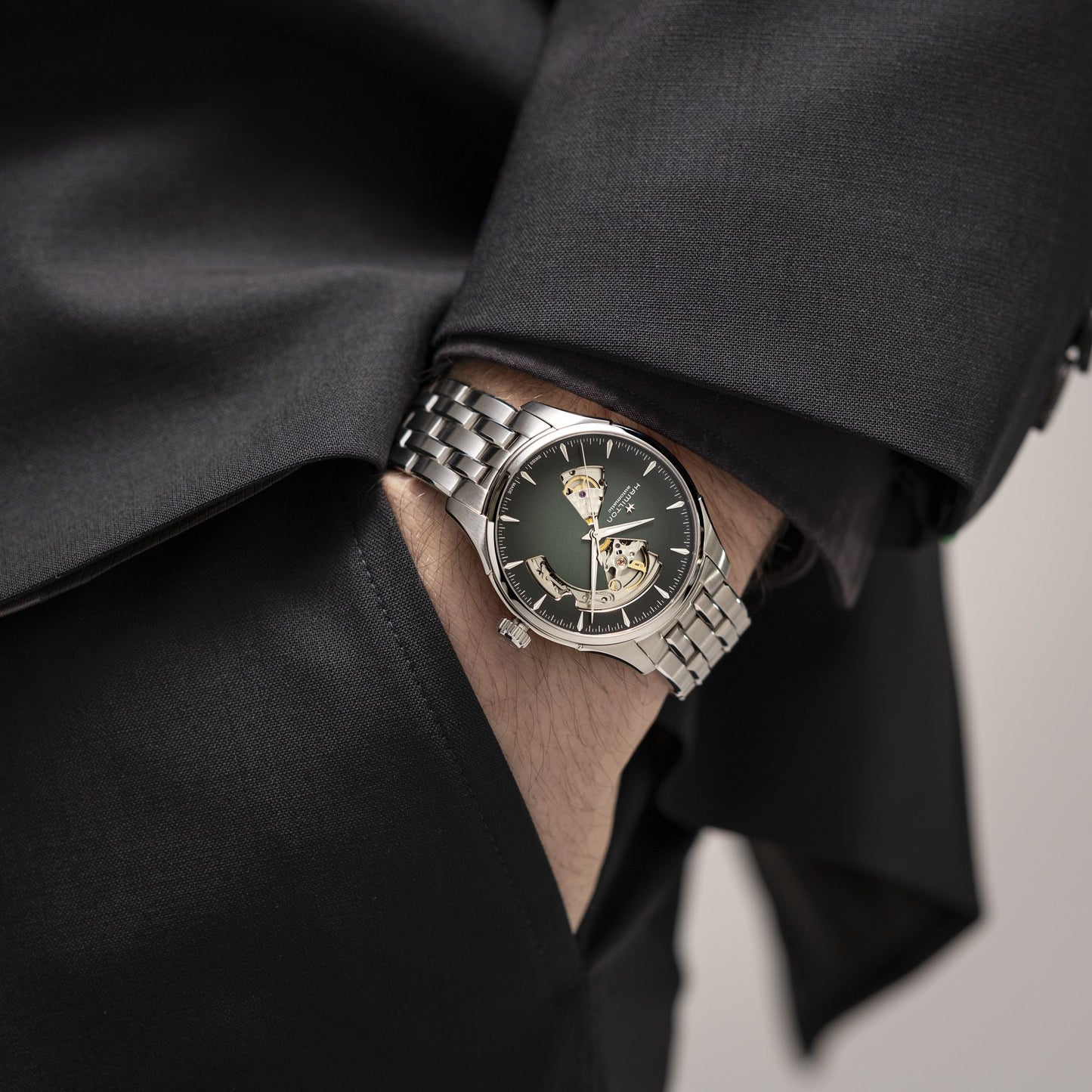 Hamilton Jazzmaster Open Heart Auto Automatic 40mm H32675160