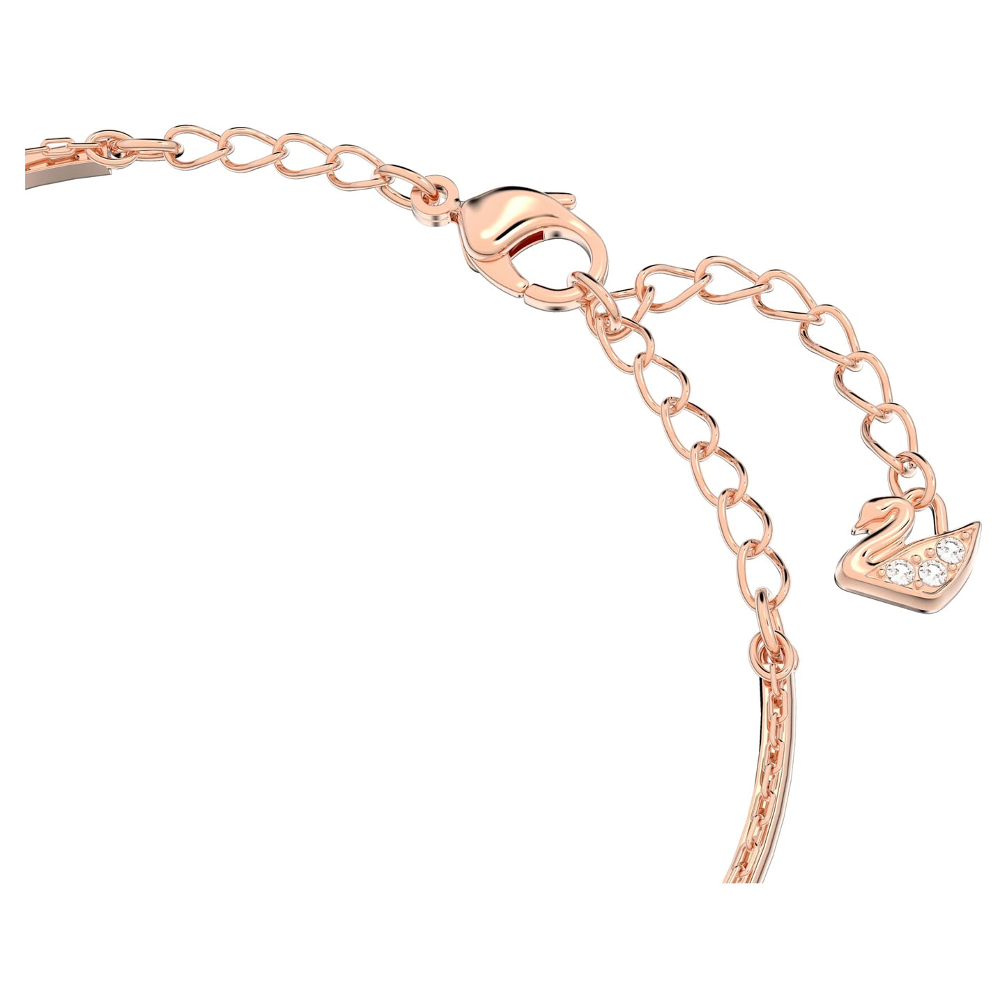Sublima bangle White, Rose gold-tone plated 5274892