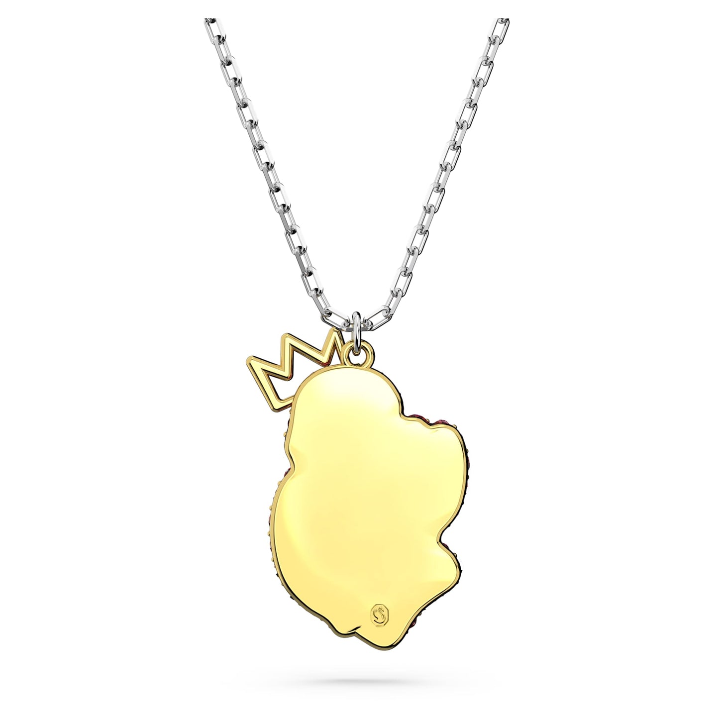 Swan pendant Swan, Pink, Rhodium plated 5649200