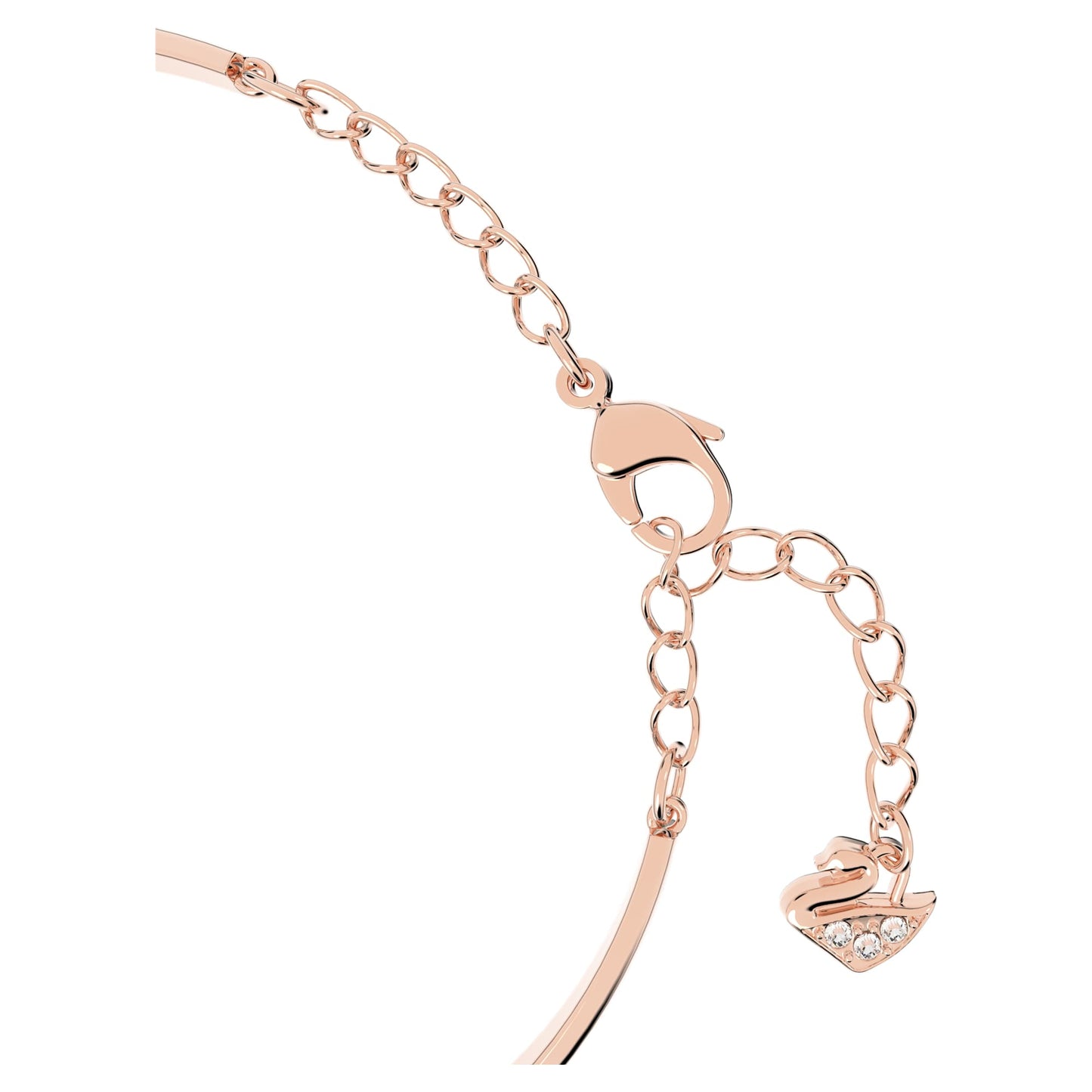 Symbolica bangle Moon and star, Black, Rose gold-tone plated 5429729